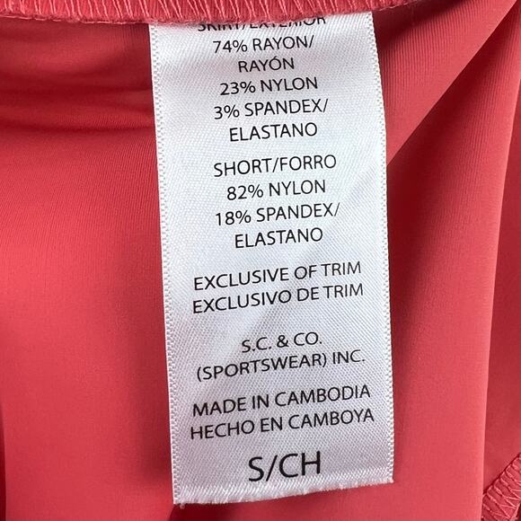 NWOT S.C. & CO. Women's Tummy Control Stretch Athletic Skort Activewear Small - Picture 10 of 10